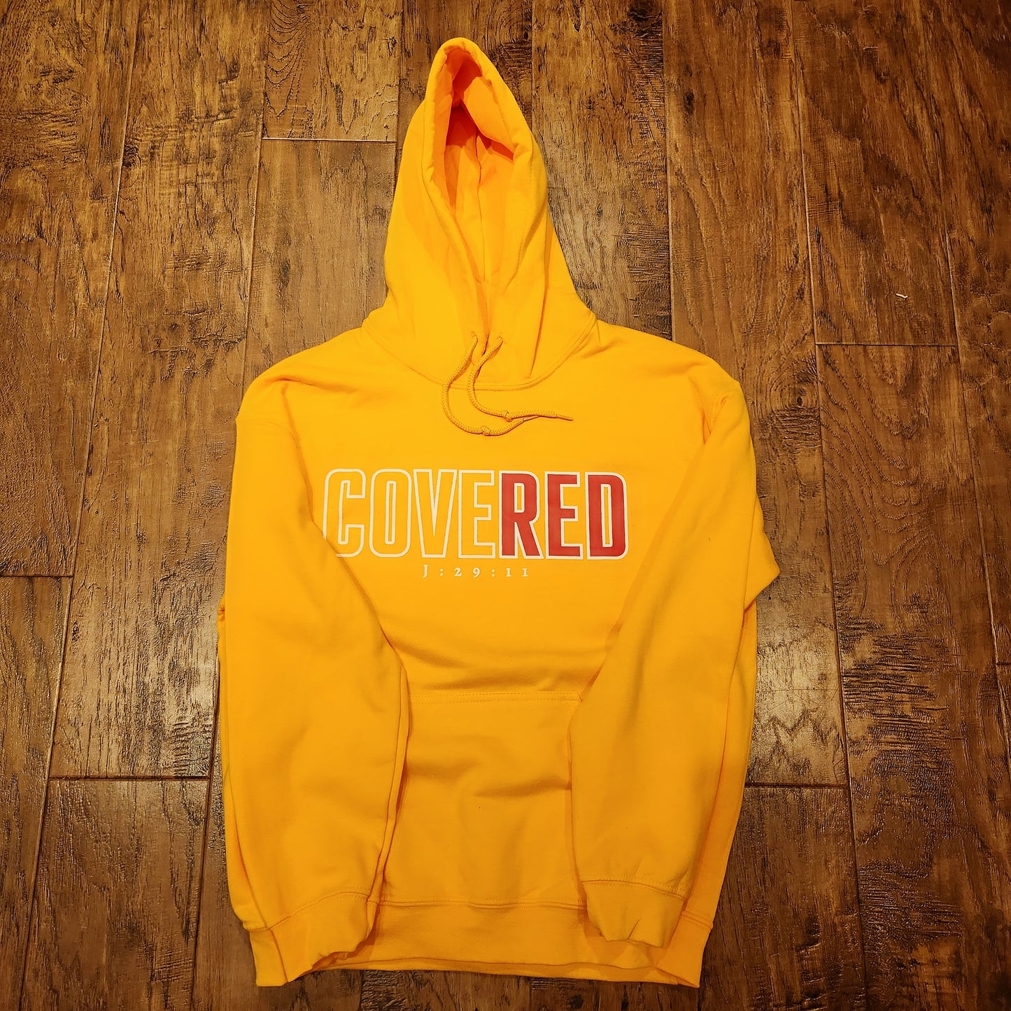 Covered Statement Hoodie (Mustard)