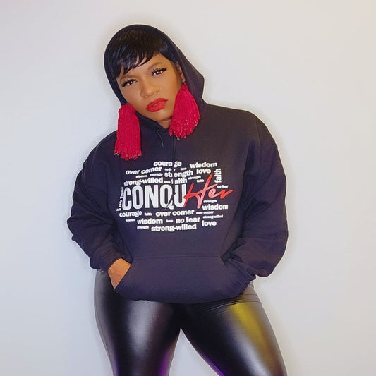 ConqueHer Limited Limited Hoodie (Blk)